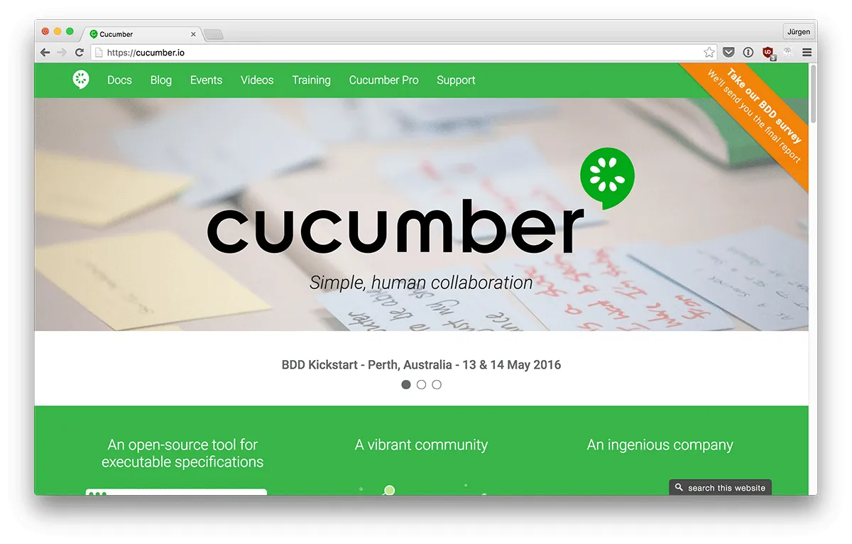 Cucumber Website