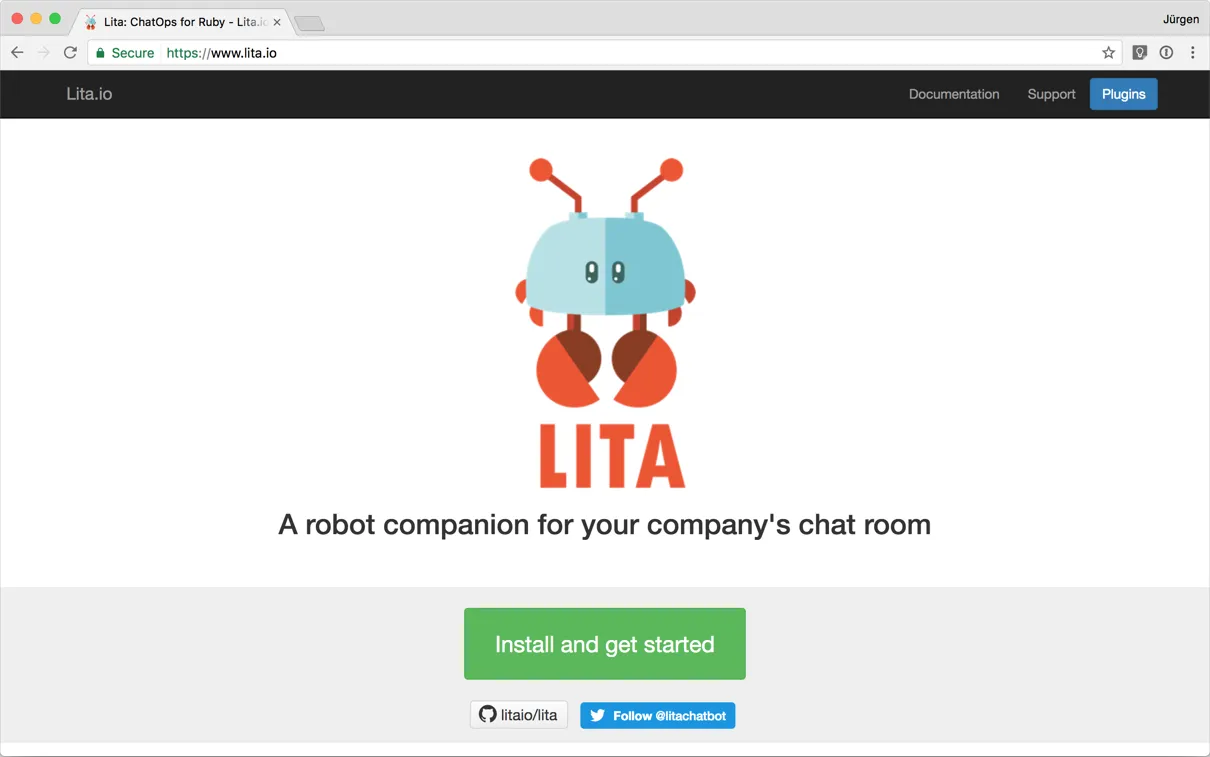 Lita bot framework