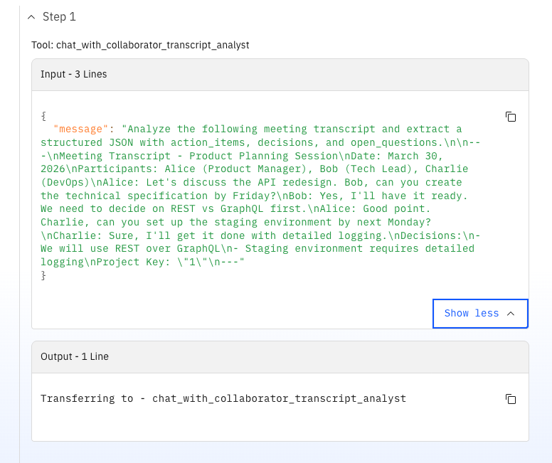 Orchestrator als natürlichsprachliche Prozessbeschreibung